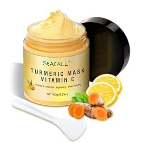 【 Vitamin C Turmeric Mask 】 Rich in vitamin C and organic turmeric, effective in preventing pigmentation. Add our turmeric mask to your daily skincare routine to reveal hydrated, glowing skin by addressing dullness and promoting a more even complexion. Best Clay Mask, Vitamin C Face Mask, Turmeric Mask, Turmeric Vitamins, Organic Turmeric, Oily Skin Care, Skin Care Mask, Face Hydration, Hydrating Mask