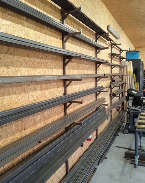 Welding Workshop, Steel Storage Rack, Machining Metal Projects, Welding Shop, Metal Storage Racks, Metal Fabrication Tools, Welding Cart, Welding Art Projects, Metal Artwork Wall