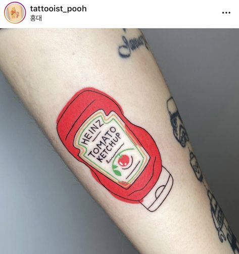 Heinz Tomato Ketchup, Tomato Ketchup, Slushies, Ketchup, Tattoo Ideas, Tattoos