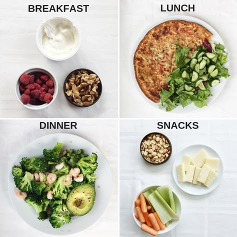 1400 Calorie High Protein, Low Carb Meal Plan with Pizza — The College Nutritionist College Nutritionist, High Protein Meal, High Protein Dinner, Protein Dinner, Low Carb Meal, Diner Recept, Protein Meal, Low Carb Meal Plan, Resep Diet