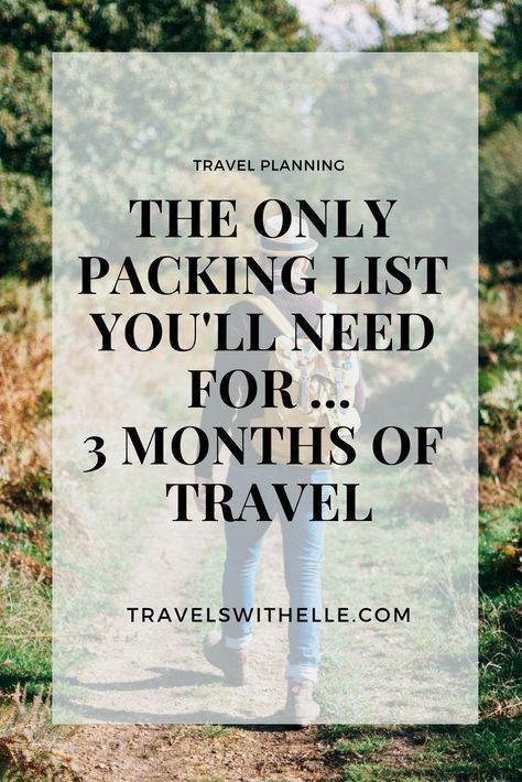 The Ultimate Packing Checklist For 3 Months Of Travel. Welcome to the only travel packing checklist you’ll need for a long trip. Reveal travel packing tips and find out exactly what you need to pack like a pro! Wallpaper Australia, Travel Packing Checklist, Pack Like A Pro, Packing For Europe, Long Term Travel, Packing Checklist, Backpacking Europe, Travel Nursing, Vacation Packing