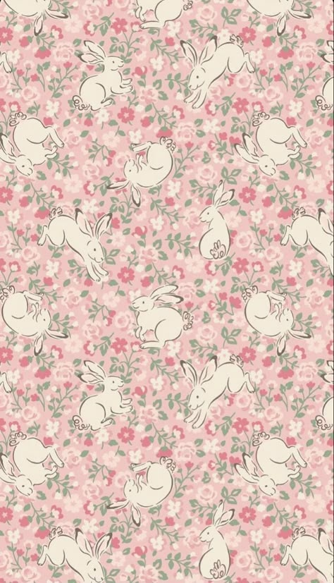 Bunny Illustrations, Adorable Bunny, Iphone Wallpaper Themes, Phone Wallpaper Patterns, Roman Blind, Cute Patterns Wallpaper, Simple Wallpapers, Cath Kidston, Made To Measure Curtains