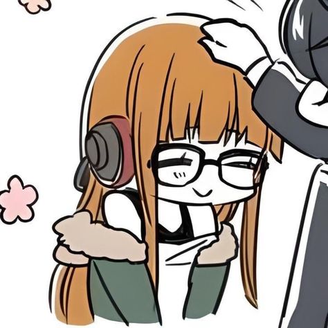 ctto Matching Anime Pfp Couple Short Hair, Futaba Matching Pfp, 4 People Matching Pfp 2 Girls 2 Boys, Friends Nails, Match Art, Nails Painted, Best Friend Match, Duos Icons, Best Anime Couples