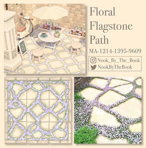 Path Patterns Animal Crossing, Acnh Paths Designs Elegant, Path Designs Animal Crossing, Acnh Elegant Path, Acnh Floral Paths, Acnh Pathway Design Codes, Animal Crossing Path Codes Pathways, Acnh Garden Path, Acnh Fairy Path