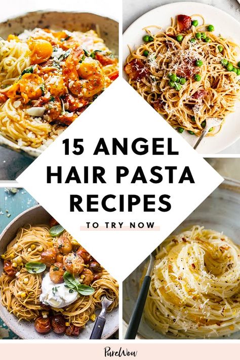 Recipes Using Angel Hair Pasta, Shrimp And Angel Hair Pasta Recipes, Angel Hair Pasta Recipes Easy, Angle Hair Pasta Recipes, Angelhair Pasta Recipes, Angel Hair Recipes, Chicken Angel Hair Pasta, Angel Hair Pasta Salad, Angel Hair Pasta Recipes