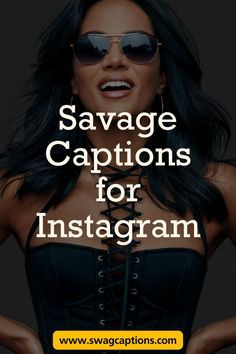 Bring the fierce attitude with these Savage Captions For Instagram! From sassy one-liners to outrageously funny clapbacks, this collection is packed with captions that will set your feed on fire. Whether you're serving looks or just feeling yourself, these über-confident quotes are the perfect way to add a bold, unapologetic edge to your Instagram pics. Get ready to go viral and slay the feeds with captions so savage, they simply can't be tamed! Captions With Attitude, Savage Selfie Captions, Throw Shade Captions, Cute Sarcastic Captions, Silence Captions For Instagram, Sunglasses Instagram Captions, Sassy Self Love Captions, Model Quotes Instagram, Funny Clapbacks