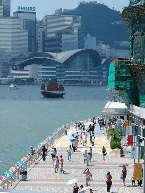 Over looking the Avenue of Star in Hong Kong Avenue Of Stars Hong Kong, Macau Travel, Avenue Of Stars, Cheapest Flights, Hong Kong Food, Old Hong Kong, Art Chinois, Cheap Flight Tickets, Hong Kong Travel