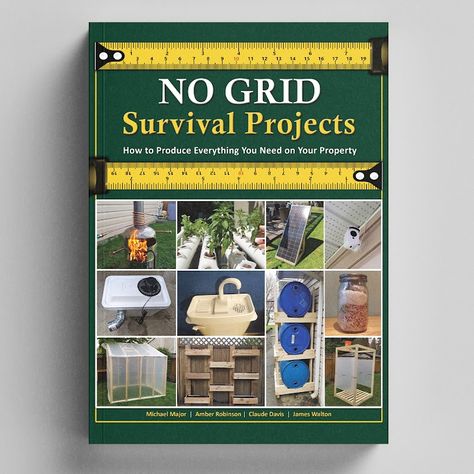 No Grid Survival Projects Survival Projects, Natural Pain Killers, Survival Project, Rainwater Harvesting, Survival Food, Off Grid Living, Canned Food, New Energy, Off The Grid