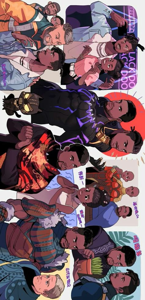 BLACK PANTHER || Cr: 80085 Black Panther Wakanda Forever Fanart, Wakanda Forever Fanart, Black Panther Oc, Black Panther Fanart, Black Panther Fan Art, Namor Black Panther, Black Panther Killmonger, Shuri Black Panther, Black Panther Art