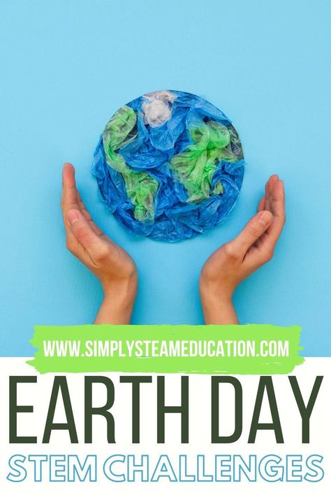 Earth Day is coming up and it is a great way to teach students about caring for the environment. Looking for a way to celebrate Earth Day in your classroom? These Earth Day activities for kids and STEM challenges are all you need! Your elementary students will love these ideas! Earth Day Stem Activities, Earth Day Stem, Earth Day Activities For Kids, Fun Stem Activities, April Activities, Steam Challenges, Steam Ideas, Stem Elementary, Stem Lesson