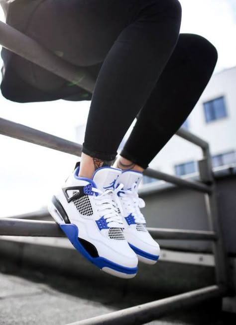 Nike Air Jordan 4 Retro, Nike Air Jordan 4, Trendy Shoes Sneakers, Jordan Shoes Girls, Jordan Shoes Retro, Custom Nike Shoes, Shoes Sneakers Jordans, Nike Shoes Jordans, Nike Air Shoes