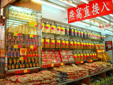 The visual feast of a Chinese supermarket...