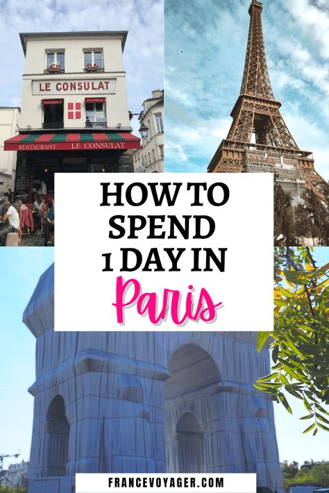 Find the best way to spend 1 Day in Paris | 1 Day in Paris France | 1 Day in Paris Tips | 1 Day in Paris Travel | Paris 1 Day | Paris 1 Day Itinerary | Paris Itinerary | Paris Itinerary Map | Paris Travel Ideas | Paris Honeymoon Ideas | 24 Hours in Paris | 24 Hours in Paris France | Paris in a Day | 24 Hours in Paris One Day | Europe Destinations | France Travel 5 Days In Paris, 4 Days In Paris, A Day In Paris, Paris Honeymoon, Paris Tips, France Itinerary, Travel Paris, Things To Do In Paris, Paris Itinerary