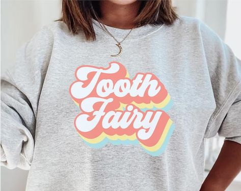 FabPrintDesigns - Etsy Tooth Shirt Ideas, Tooth Sweatshirt, Dental Hygiene Shirt, Dental Shirts, Dental Gifts, Dental Life, Dental Marketing, Rad Tech, Dental Humor