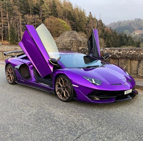 Lamborghini Centenario, Aventador Svj, Step Siblings, Purple Car, Lamborghini Veneno, Lamborghini Cars, Nice Cars, Fancy Cars, Pretty Cars