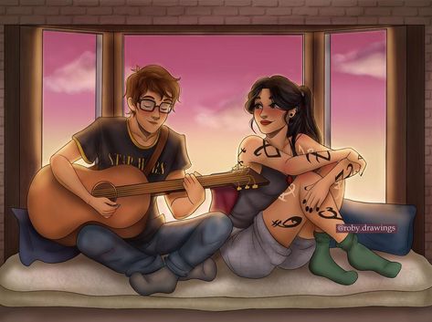 𝐑𝐨𝐛𝐞𝐫𝐭𝐚 on Instagram: “Simon Lewis & Isabelle Lightwood 🥰 Share it and save it if you like it, it would make my day 💛 @cassieclare1 • • • #shadowhunters…” Tid Fanart, Isabelle And Simon, Simon And Izzy, City Of Heavenly Fire, Immortal Instruments, Clockwork Princess, Simon Lewis, Cassie Clare, Cassandra Clare Books