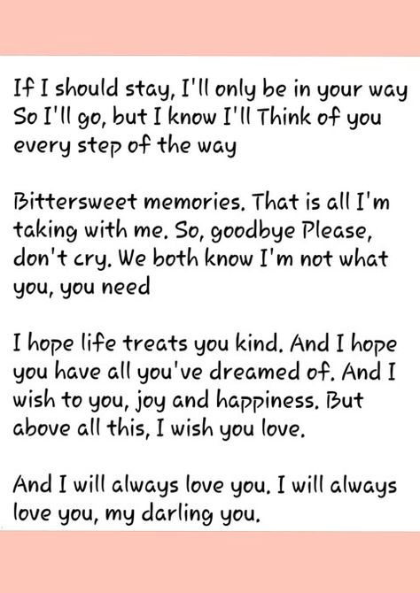 I will always love you - Whitney Houston Whitney Houston Lyrics, Love Yourself Lyrics, Hope Life, Easy Like Sunday Morning, Music Help, Dont Cry, Whitney Houston, Think Of Me, Always Love You