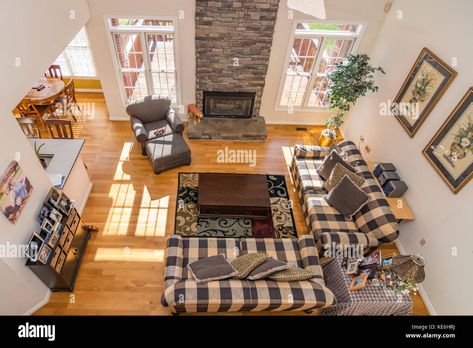 Download this stock image: Living room interior of middle class American home in Kentucky USA - KE6HRJ from Alamy's library of millions of high resolution stock photos, illustrations and vectors. Middle Class House, Home Aesthetic, American Home, Middle Class, Us Images, Living Room Interior, Room Interior, Kotatsu Table, Kentucky