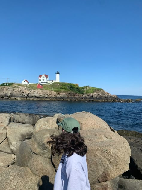 Maine Summer Aesthetic, Maine Aesthetic Summer, American Summer Aesthetic, Nova Scotia Summer, New England Summer Aesthetic, Maine Roadtrip, Connecticut Summer, Happy Place Emily Henry, Maine Aesthetic