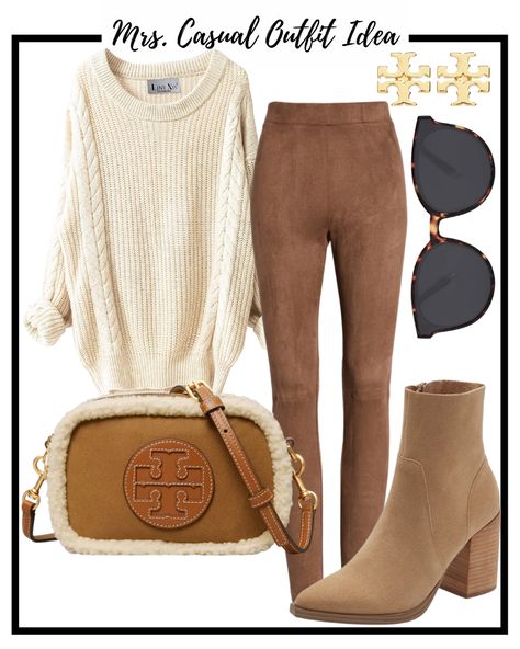 Friday Favorites Suede Leggings Outfit, Bussines Casual Woman, Neutral Winter Outfit, Bodysuit Jeans, Cami And Jeans, Capsule Wardrobe Casual, Suede Outfit, Sunglasses Outfit, Booties Outfit