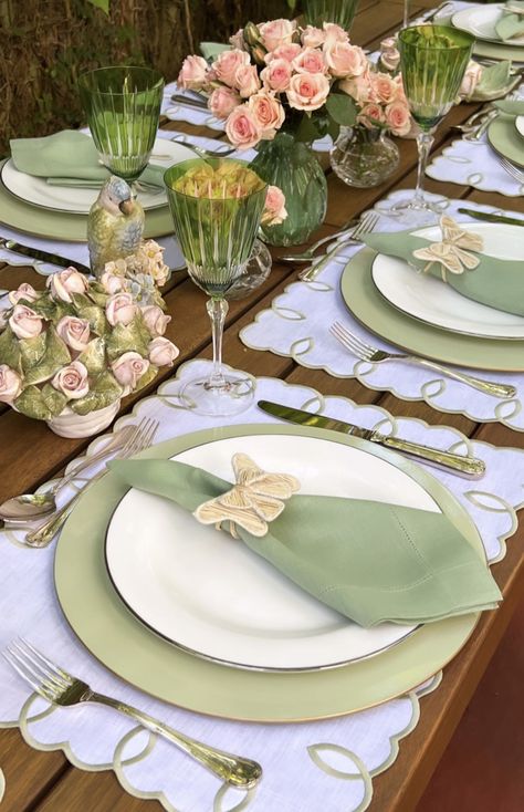 Tableware Inspiration, Table Settings, Romance, Mint, Tableware, Green