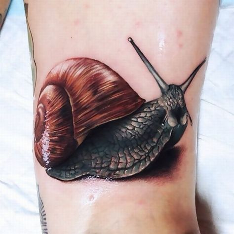 Snail Tattoo #tatts #ink #tattoo Natur Tattoo Arm, Snail Tattoo, Tattoos Masculinas, Butterfly Tattoos On Arm, Shell Tattoos, Small Butterfly Tattoo, Tatuaje A Color, Unique Tattoo Designs, Inked Magazine