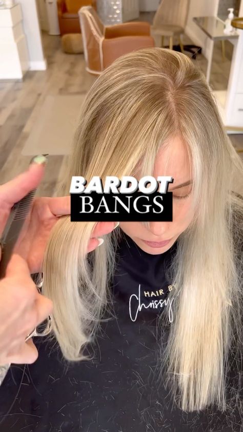 The Bardot Haircut, Long Bardot Bangs, Bridget Bardot Bangs Long Hair, Brigitte Bardot Hair Bangs, How To Brigitte Bardot Hair, Bangs Brigitte Bardot, Briggete Bardot Hair, Briggite Bardot Hair, Brigitte Bardot Fringe