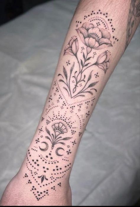 Tattoo Ideas For Females, Bohemian Tattoo, Inner Forearm Tattoo, Dot Tattoos, Tattoos For Women Half Sleeve, Spiritual Tattoos, Arm Sleeve Tattoos, Sleeve Tattoos For Women, Elegant Tattoos