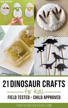 Learning About Dinosaurs, Dinasour Crafts Preschool, Dinosaur Kids Crafts, At Home Summer Camp, Dinosaur Crafts For Kids, Dinosaur Themed Food, Dinosaur Crafts Kids, Dinosaur Week, Dinosaur Crafts Preschool