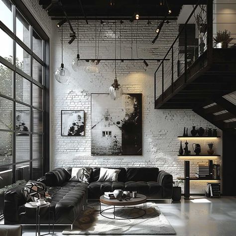 3 Industrial Chic Color Schemes for Interior Spaces with an Edge • 333+ Art Images Apartment Interior Industrial, Industrial Color Palette, Vintage Industrial Interior, Industrial Chic Interior, Neo Industrial, Industrial Loft Design, Loft Designs, Industrial Chic Design, Industrial Style Interior