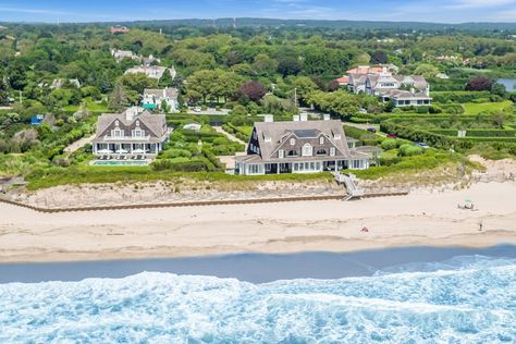 Southampton Beach Front Home, Long Island Railroad, Gunite Pool, Texas Real Estate, Maine House, Southampton, Ocean Beach, Luxury Real Estate, Real Estate Brokerage