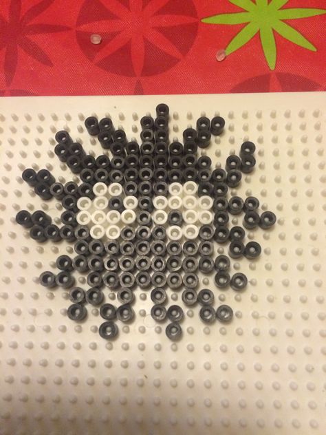 Soot Sprite perler/Hama/fuse beads Soot Sprite Perler, Soot Sprite Pixel Art, Soot Sprite Perler Beads, Fuse Bead Patterns, Diy Perler Bead Crafts, Perler Bead Templates, Bead Sprite, Hama Beads Patterns, Diy Perler Beads