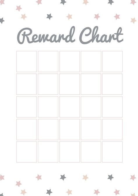 Simple Reward Chart, Reward Sticker Chart Free Printable, Reward Chart Kids Classroom, Reward Chart Template Free Printables, Weekly Reward Chart, Sticker Chart For Kids, Star Chart For Kids, Classroom Reward Chart, Reinforcement Chart