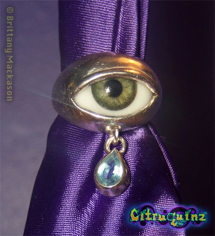 Eyeball Jewelry, Eyeball Ring, Iris Ring, Anime Pixel, Cast Rings, Lovers Eyes, Indie Jewelry, Polymer Clay Sculptures, Anime Pixel Art