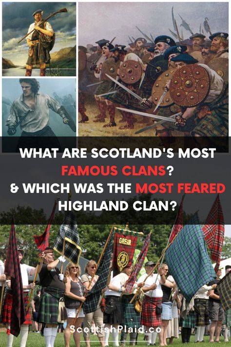 Clans in Scotland have played an important role in shaping the country's history, leaving an indelible mark on the country's cultural identity. Let's take a closer look at some of Scotland's most famous clans and what they're famous for. Clan Macgregor, Clan Campbell, Clan Macdonald, Campbell Clan, Clan Macleod, Fraser Clan, Scotland Vacation, Scotland History, Scottish Ancestry