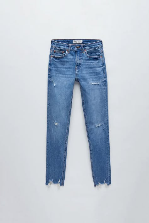 Women's Jeans | Zara US | Online Sale | ZARA United States Asymmetric Pants, Mum Jeans, Mid Waist Jeans, Slouchy Jeans, Jeans Outfit Women, Cropped Wide Leg Jeans, Baggy Trousers, Maternity Jeans, Mid Rise Jeans