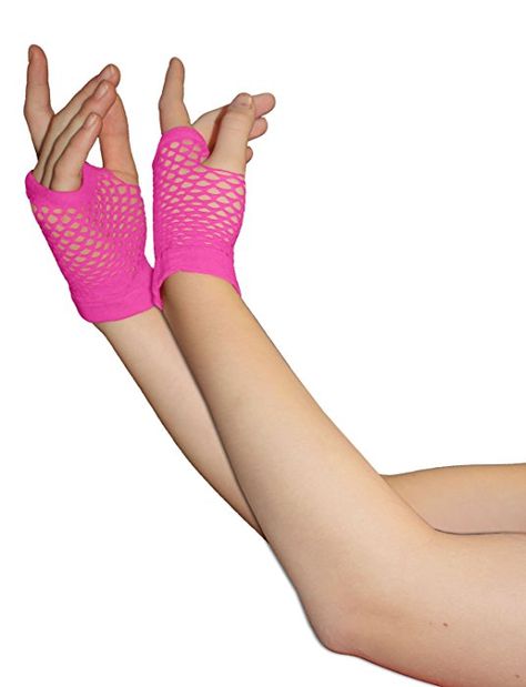 1980s Fancy Dress, Fancy Gloves, Fishnet Gloves, Short Gloves, Gloves Fingerless, Fancy Dress Party, Hen Night, Rave Fashion, Hens Night