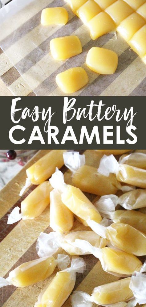 Homemade caramel candy is a treat for any occasion and this easy caramel recipe is perfect for all your caramel cravings! Made with evaporated milk, without heavy whipping cream, and without corn syrup, you are going to love this caramel candy! What To Do With Evaporated Milk, Evaporated Milk Recipes Dessert Easy, Caramels Without Corn Syrup, Candy Recipes Homemade Easy, Corn Syrup Recipes, Recipes With Evaporated Milk, Evaporated Milk Desserts, Recipe With Evaporated Milk, Homemade Caramel Candy