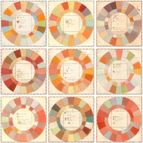 Red Color Wheel, Vintage Color Wheel, Aesthetic Colour Wheel, Wholesome Color Palette, Color Palette Journal, Two Color Color Palette, Poster Pallete Color, Color Wheel Palette, Color Palette Ideas Colour Schemes