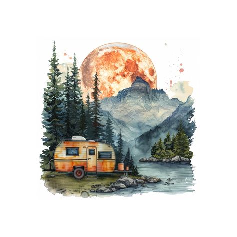 This Clip Art & Image Files item is sold by Mementobloom. Ships from United States. Listed on May 24, 2024 Camper Clipart, Camping Trailer, Watercolor Clipart, Junk Journals, Camping Trips, Digital Download Etsy, Art Images, Paper Crafts, Digital Download