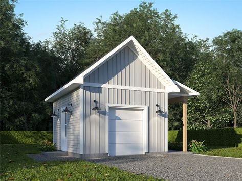 028G-0017: Backyard Storage Shed Plan 2 Car Garage Apartment, Plan Garage, Garage Apartment Plan, Backyard Storage Sheds, 1 Car Garage, Storage Shed Plans, Shed Plan, Garage Plan, Garage Apartment