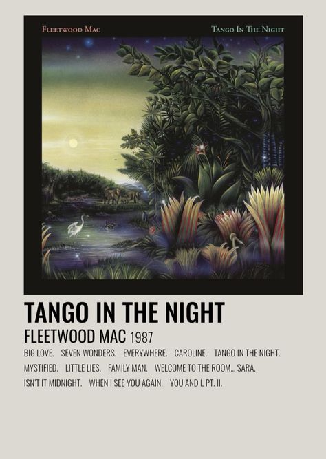 album polaroid for tango in the night by fleetwood mac Tango In The Night, Harmonica Lessons, Minimalist Music, Music Journal, Rap Albums, Music Poster Design, Music Album Covers, Movie Posters Minimalist, Seven Wonders