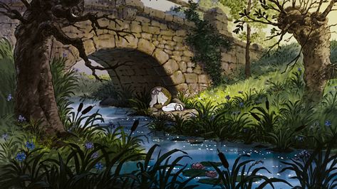 ‘The Aristocats’ (1970) Aristocats Movie, The Aristocats, Disney Background, Scenery Background, Disney Concept Art, Old Disney, Cartoon Background, Animation Background, Environment Design