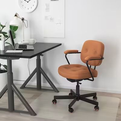 Desk Chairs - IKEA Brown Office Chair, Chair Ikea, Armoire Pax, Seat Foam, Ikea Chair, Best Office, Guest Chair, Ikea Family, Garden Items