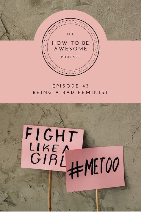 We're talking about being a bad feminist this week on The How to Be Awesome Podcast. What does it mean to be a bad feminist? How do we fall short of our feminist ideals? Who's job is it to deal with spiders? Let's get into it. #feminism #podcast #witchcraft #spirituality Witchcraft Spirituality, Bad Feminist, Mean To Be, How To Make Sausage, Be Awesome, It's Meant To Be, Journal Prompts, Spiders, A Bad