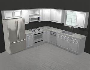 Kitchen Cabinets Home Depot, Small Kitchen Design Layout, 10x10 Kitchen, White Shaker Kitchen Cabinets, Kitchen Cabinets For Sale, Kitchen Layout Plans, Small Kitchen Layouts, Shaker Kitchen Cabinets, Black Kitchen Cabinets