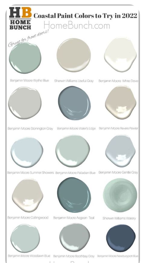 Modern Exterior Lighting, Coastal Paint Colors, Coastal Paint, Beach House Colors, Leaf Village, Paint Trends, House Colours, Beach House Living Room, Coastal Interior