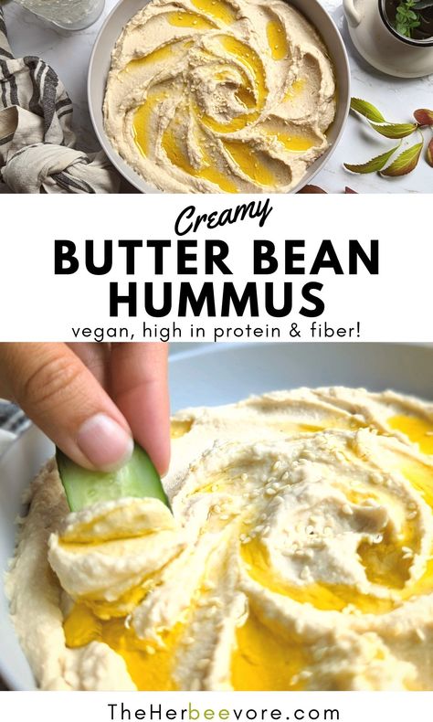 Oil Free Hummus Recipe, Healthy Bean Dip, Bean Hummus Recipe, Dip For Vegetables, Easy Bbq Side Dishes, Creamy Beans, Yummy Lunch Recipes, Bean Hummus, Hummus Recipe Homemade