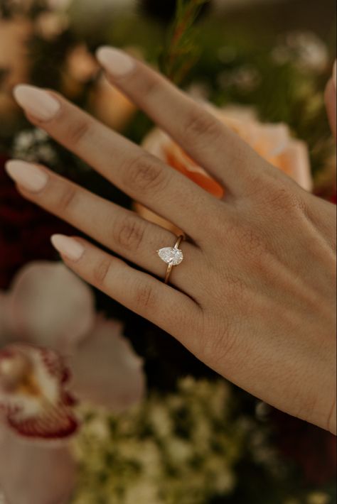 pear engagement ring, tear drop engagement ring, gold engagement ring Engagement Ring Gold Simple, Drop Engagement Ring, Pear Shape Engagement Ring, Gold Band Engagement Rings, Wedding Rings Teardrop, Classy Engagement Ring, Small Engagement Rings, Wedding Ring Shapes, Pear Wedding Ring