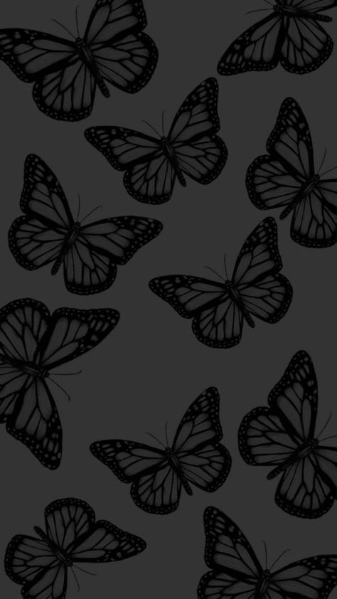 Butterfly Black Wallpaper Aesthetic, Butterfly Phone Wallpaper Aesthetic, Aesthetic Dark Phone Wallpaper, Black Wallpaper Iphone Lock Screen, Aesthetic Wallpaper Backgrounds Dark, Black Grey Wallpaper Aesthetic, Cute Wallpapers For Ipad Black, Grey Aesthetic Background Laptop, Black Cute Wallpaper Aesthetic